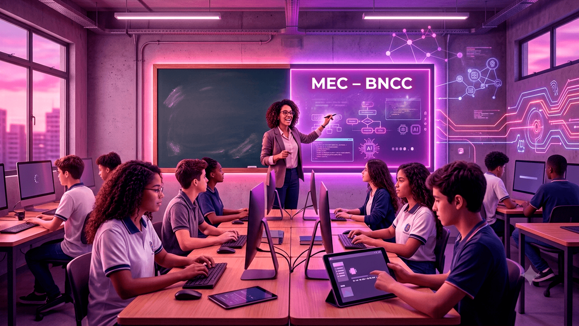 BNCC Computação: o que muda nas escolas brasileiras e por que a formação digital deixou de ser opcional